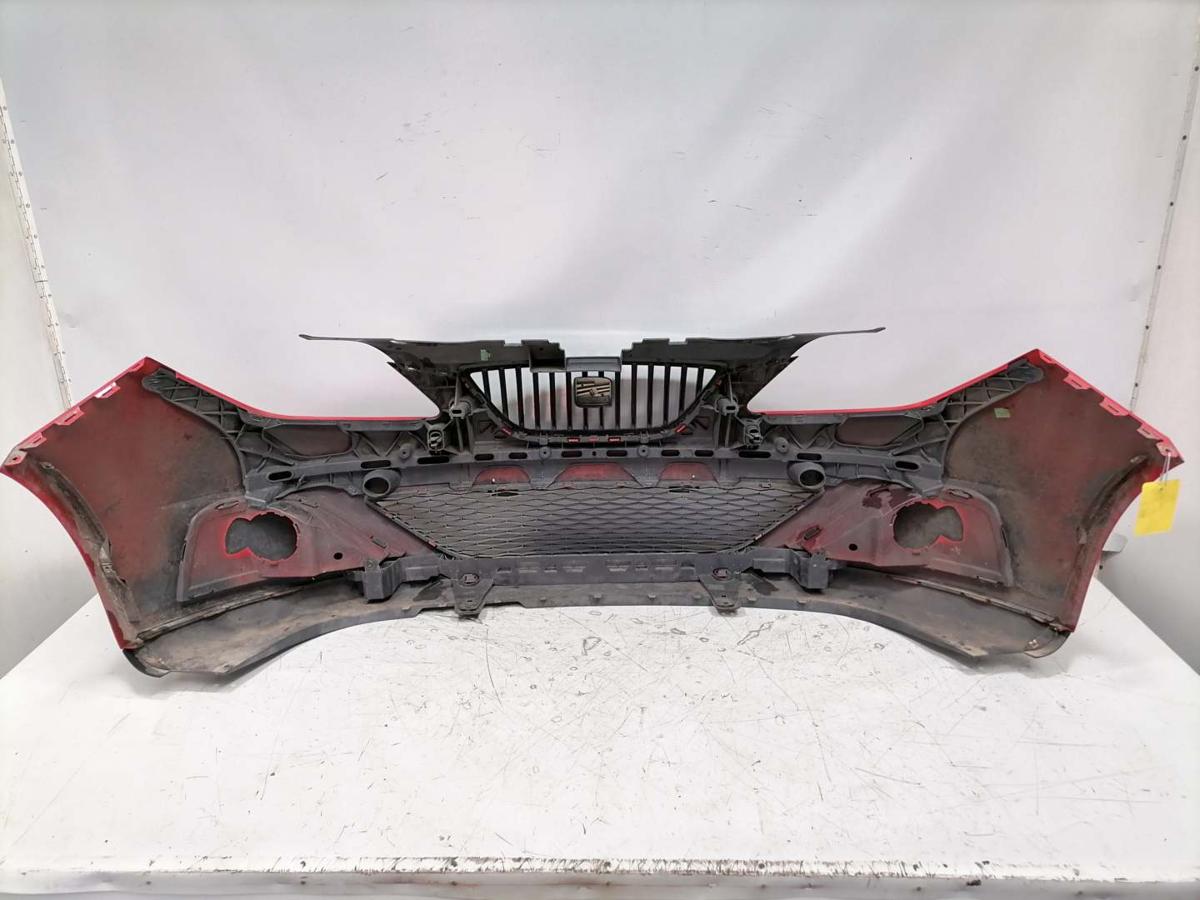 Seat Ibiza 6J original Sto&szlig;stange Sto&szlig;f&auml;nger vorn LS3H Emocion Vorfacelift BJ09